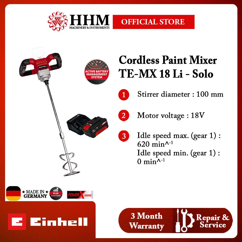 EINHELL Cordless Mortar Mixer (TE-MX 18 Li – Solo)