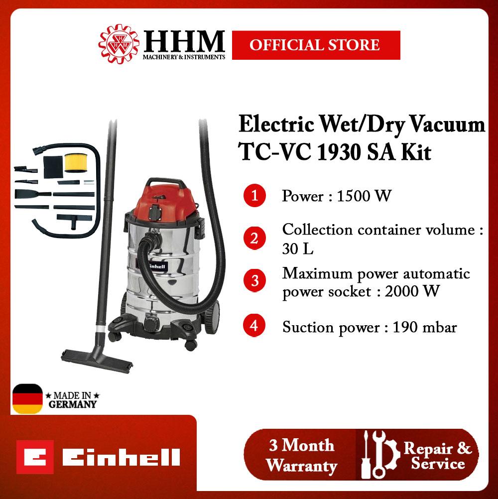 EINHELL Electric Wet & Dry Vacuum Cleaner (TC-VC 1930 SA Kit)