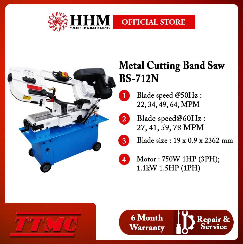 TTMC Metal Cutting Band Saw (BS-712N)