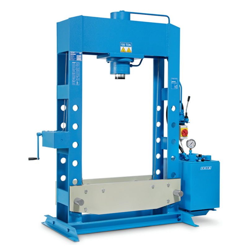 OMCN Electric Hydraulic One Slow Speed Press with Manmeter (ART164)