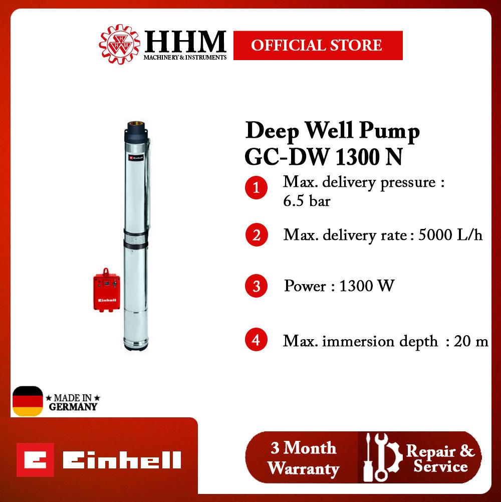 EINHELL Deep Well Pump (GC-DW 1300 N)