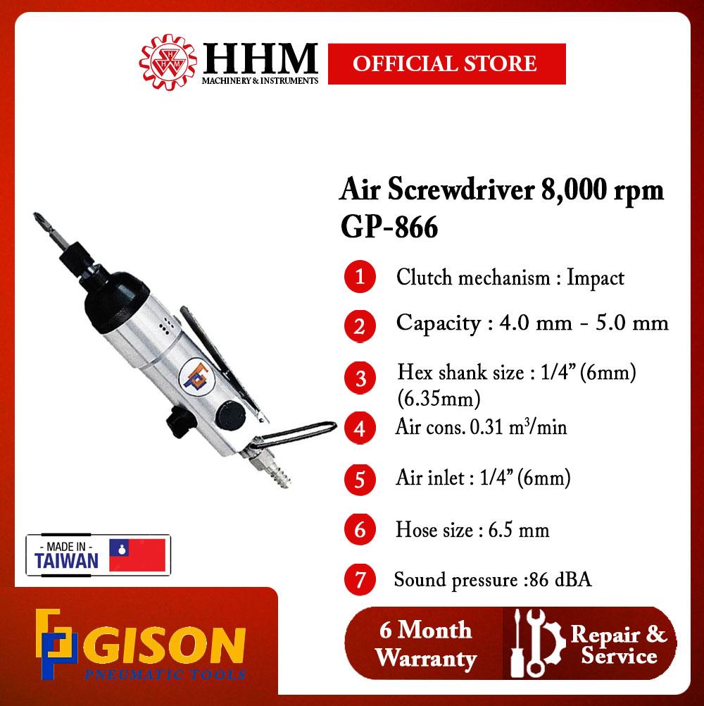 GISON Air Screwdriver (8,000 rpm) (GP-866)
