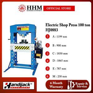 Electric Hydraulic Press, Manual Press