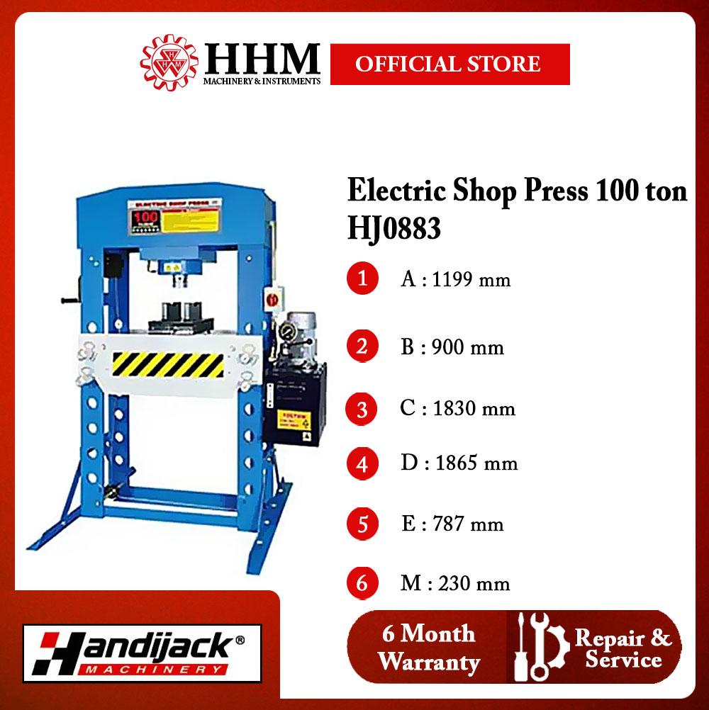 HANDIJACK Electric Shop Press (HJ0883 100 ton)