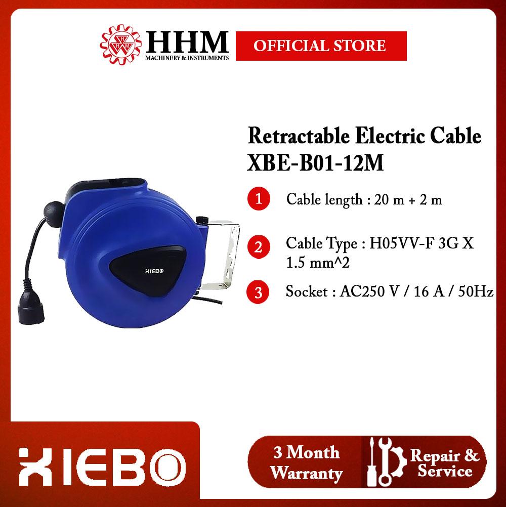 XIEBO Retractable Electric Cable (XBE-B01-12M)