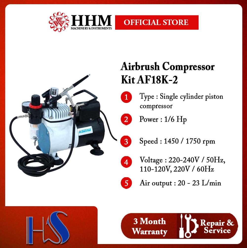 HAOSHENG Airbrush Compressor Kit (AF18K-2)