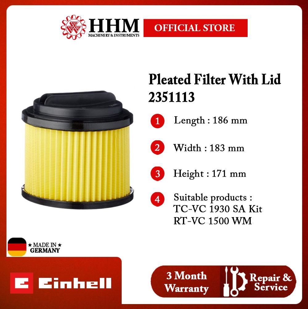 EINHELL Pleated Filter With Lid (2351113)
