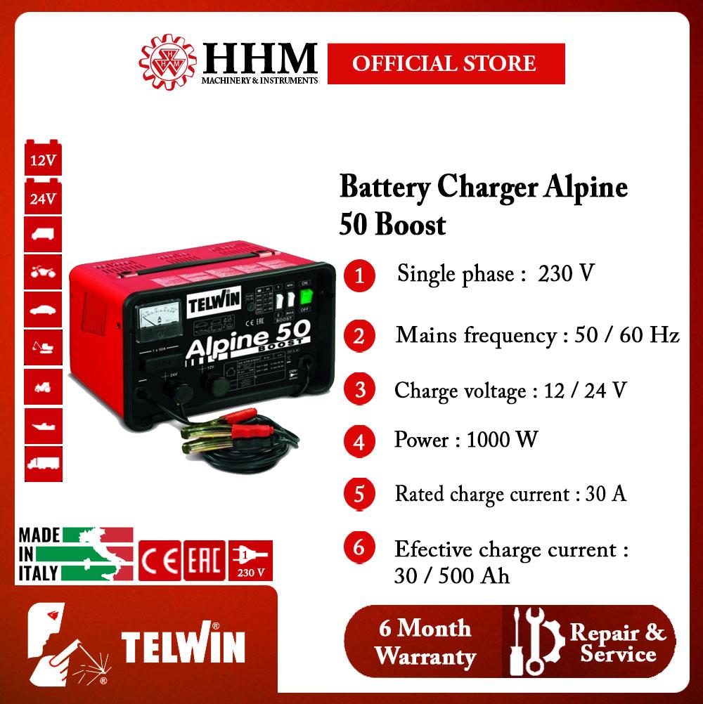TELWIN Battery Charger (Alpine 50 Boost)