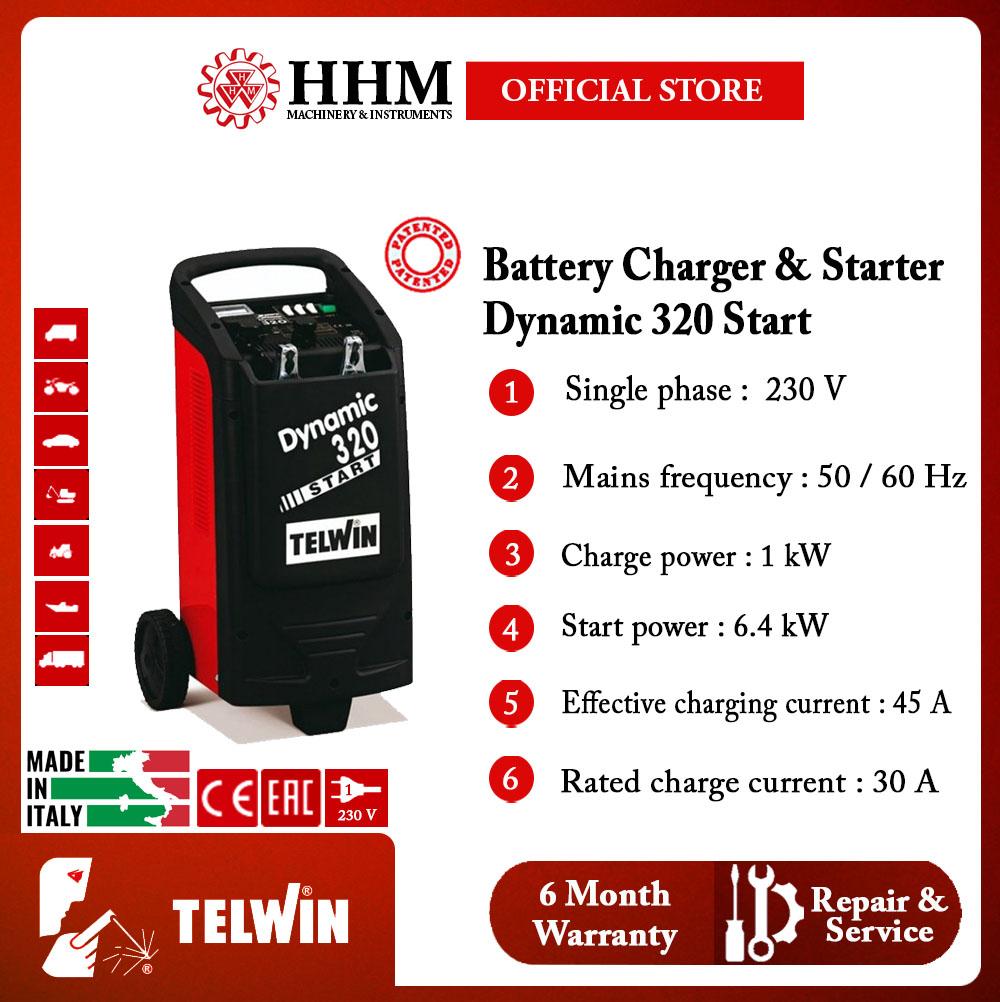 TELWIN Battery Charger and Starter Dynamic 320 Start