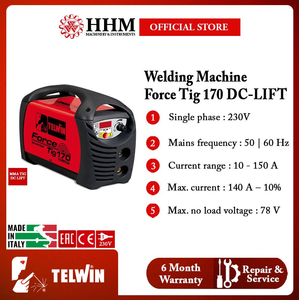 TELWIN Welding Machine – Force Tig 170 DC-LIFT