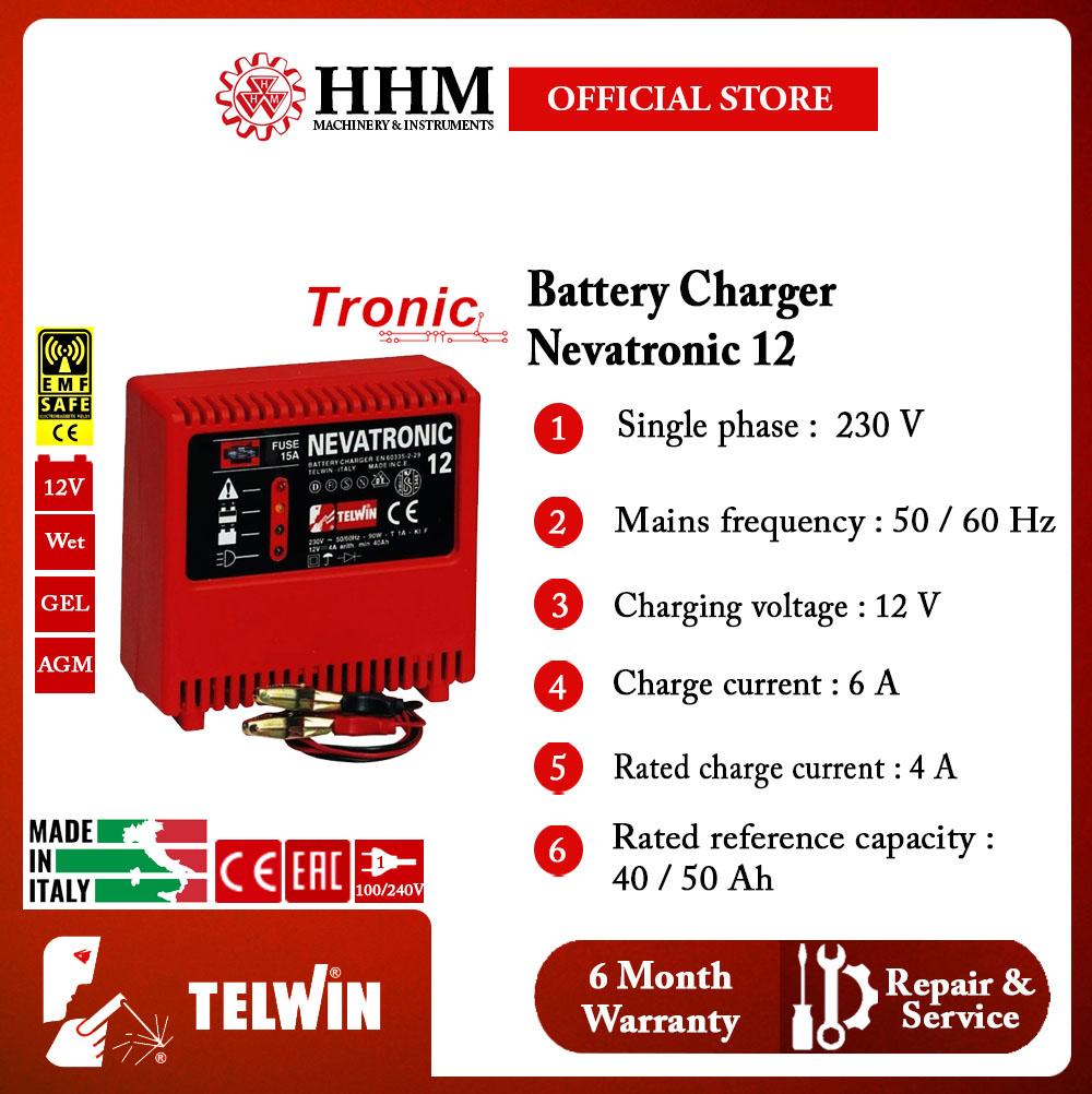 TELWIN Battery Charger Nevatronic 12