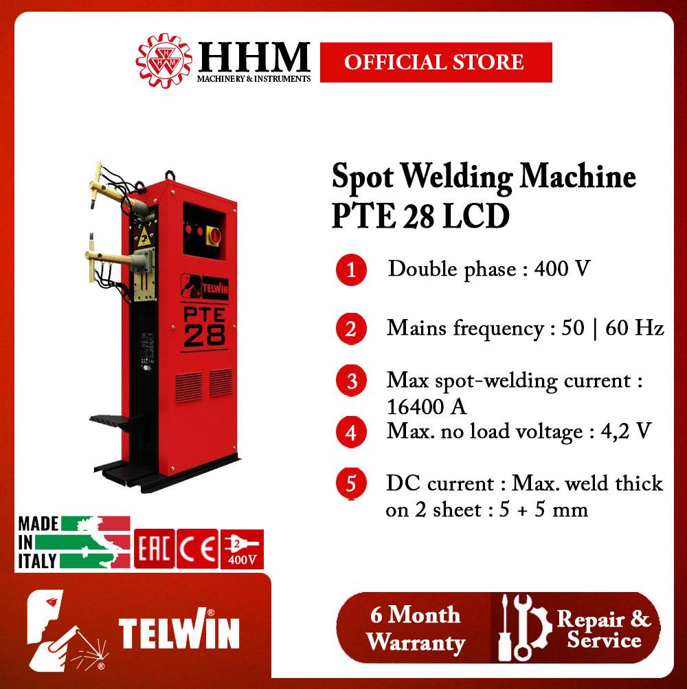 TELWIN Spot Welding Machine PTE 28 LCD
