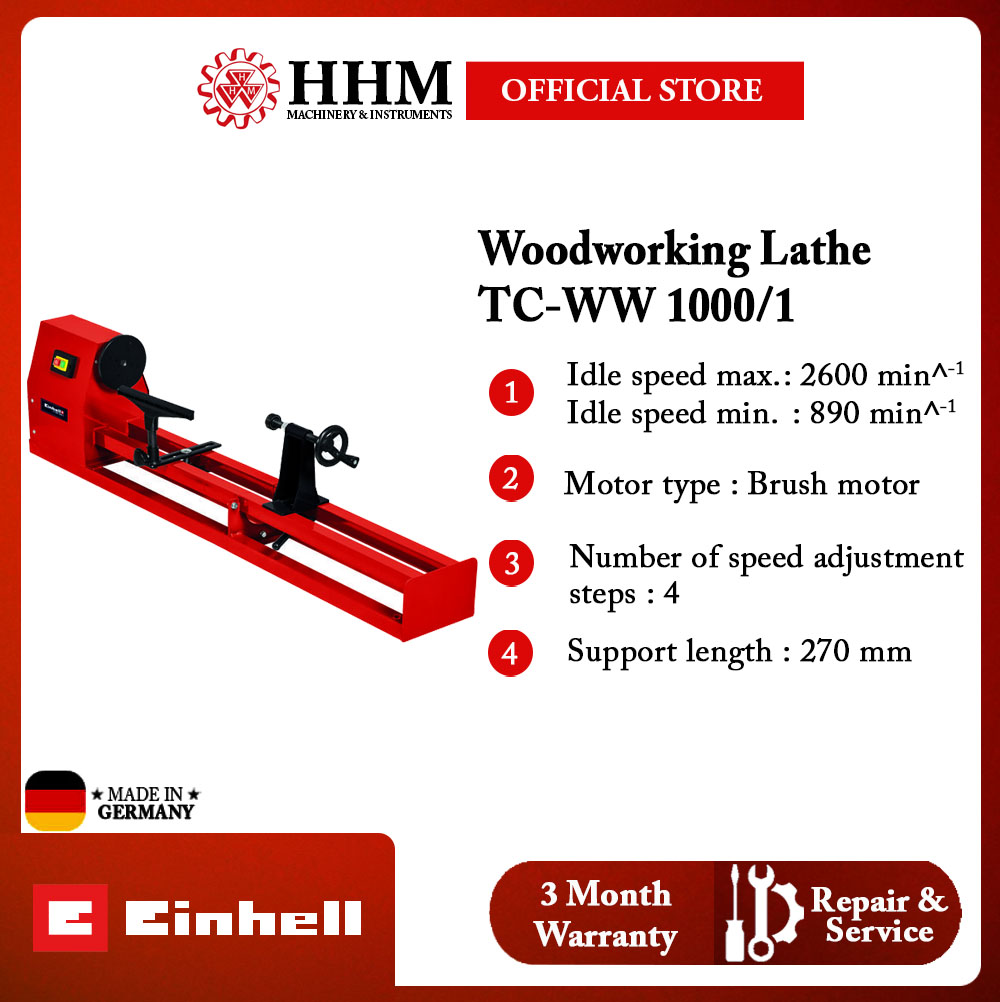EINHELL Woodworking Lathe (TC-WW 1000)