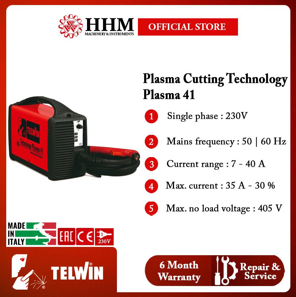 TELWIN Plasma Cutting Machine – Technology Plasma 41