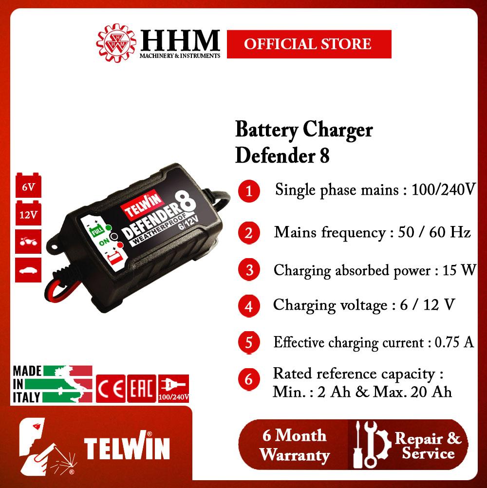 TELWIN Battery Charger (Defender 8)