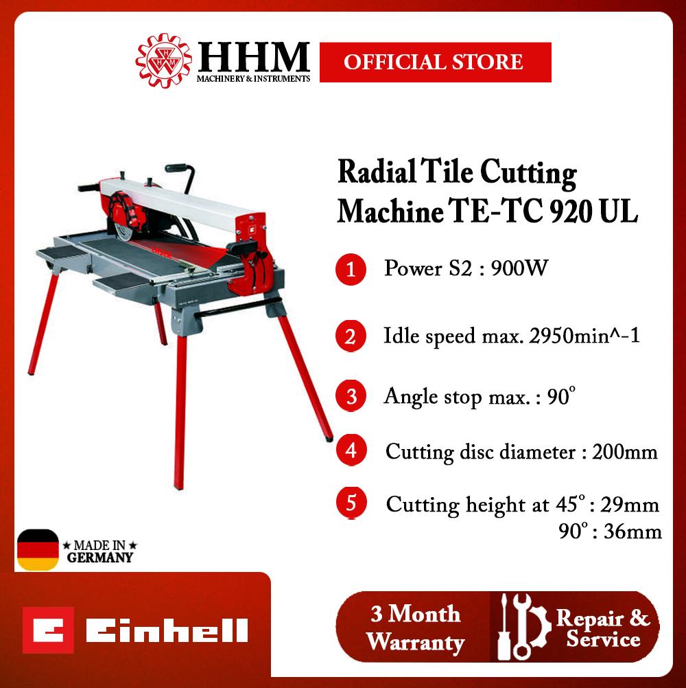 EINHELL Radial Tile Cutting Machine (TE-TC 920 UL)