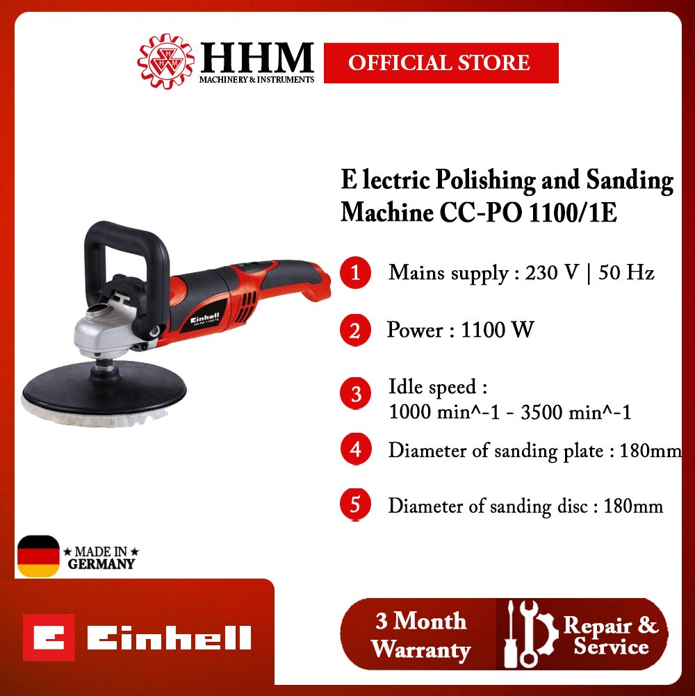 EINHELL Polishing And Sanding Machine ( CC-PO 1100/1E )