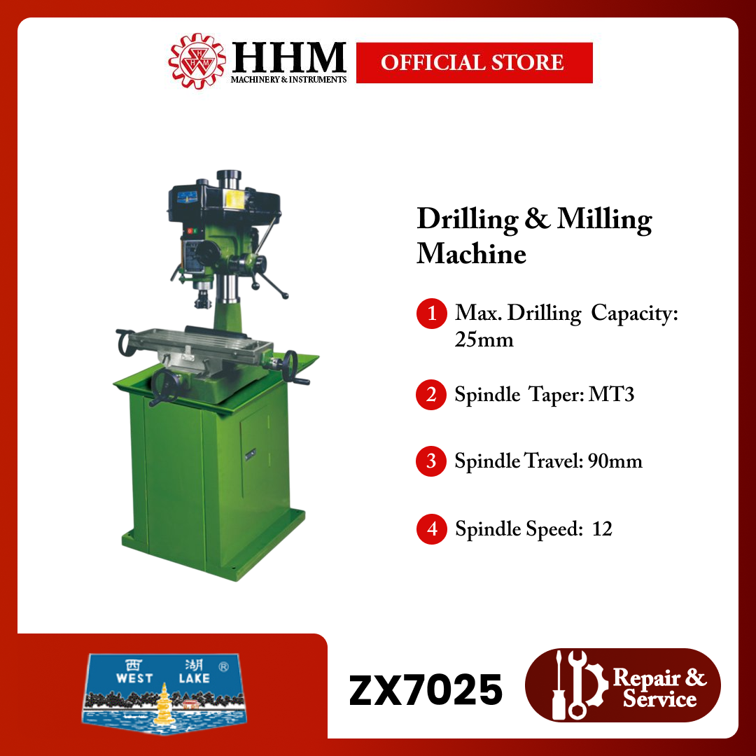 WESTLAKE Drilling & Milling Machine (ZX7025)