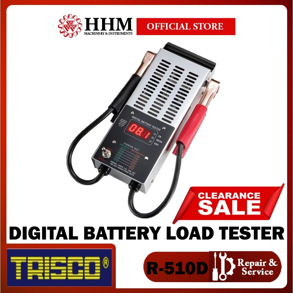 TRISCO R-510D Digital Battery Load Tester