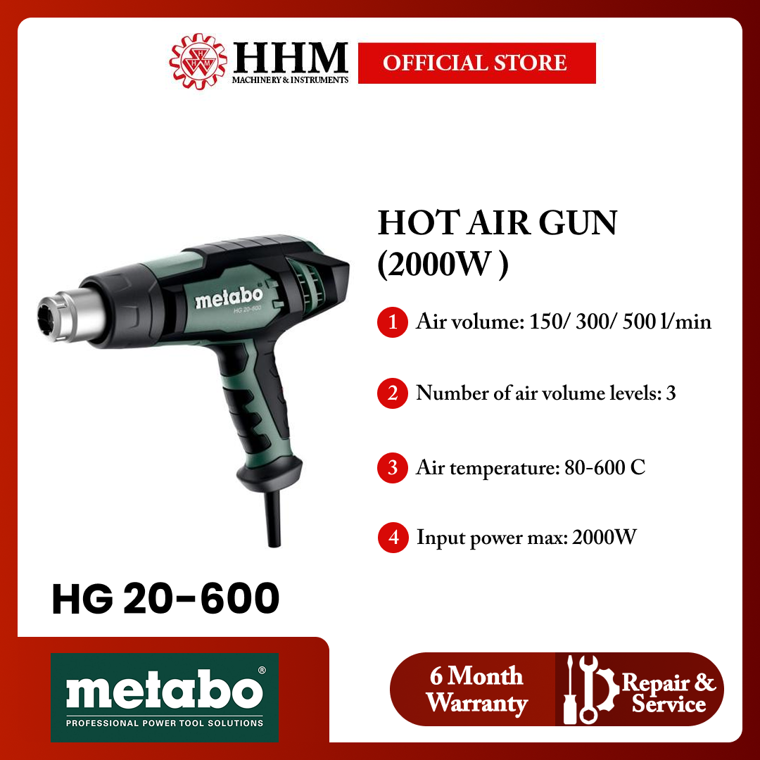 METABO HG20-600 HOT AIR GUN (2000W)