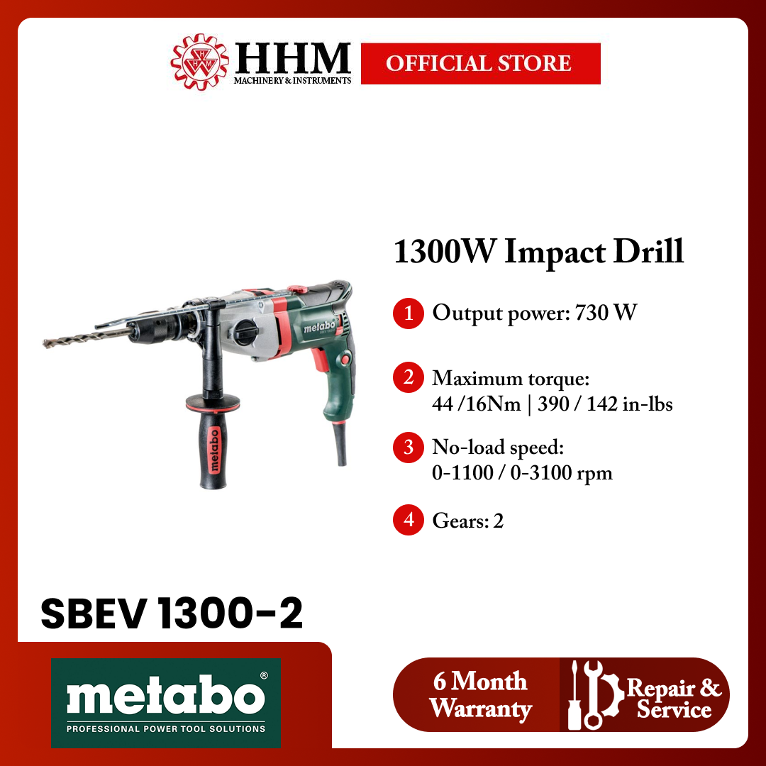 METABO Impact Drill SBEV 1300-2