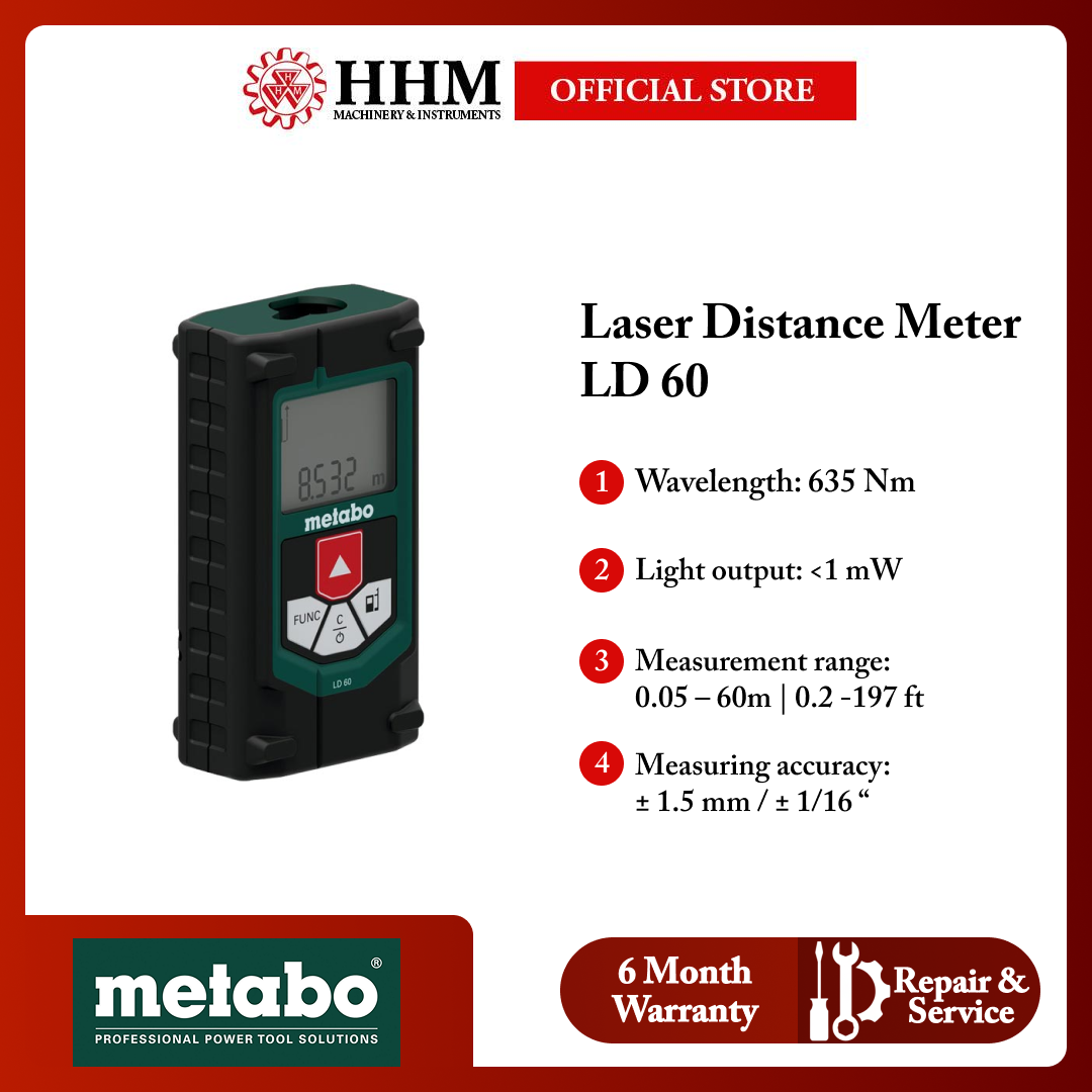 METABO Laser Distance Meter LD 60