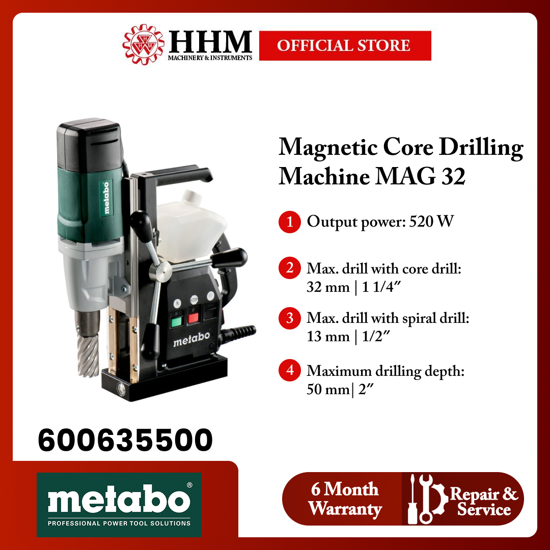 METABO Magnetic Core Drilling Machine MAG 32