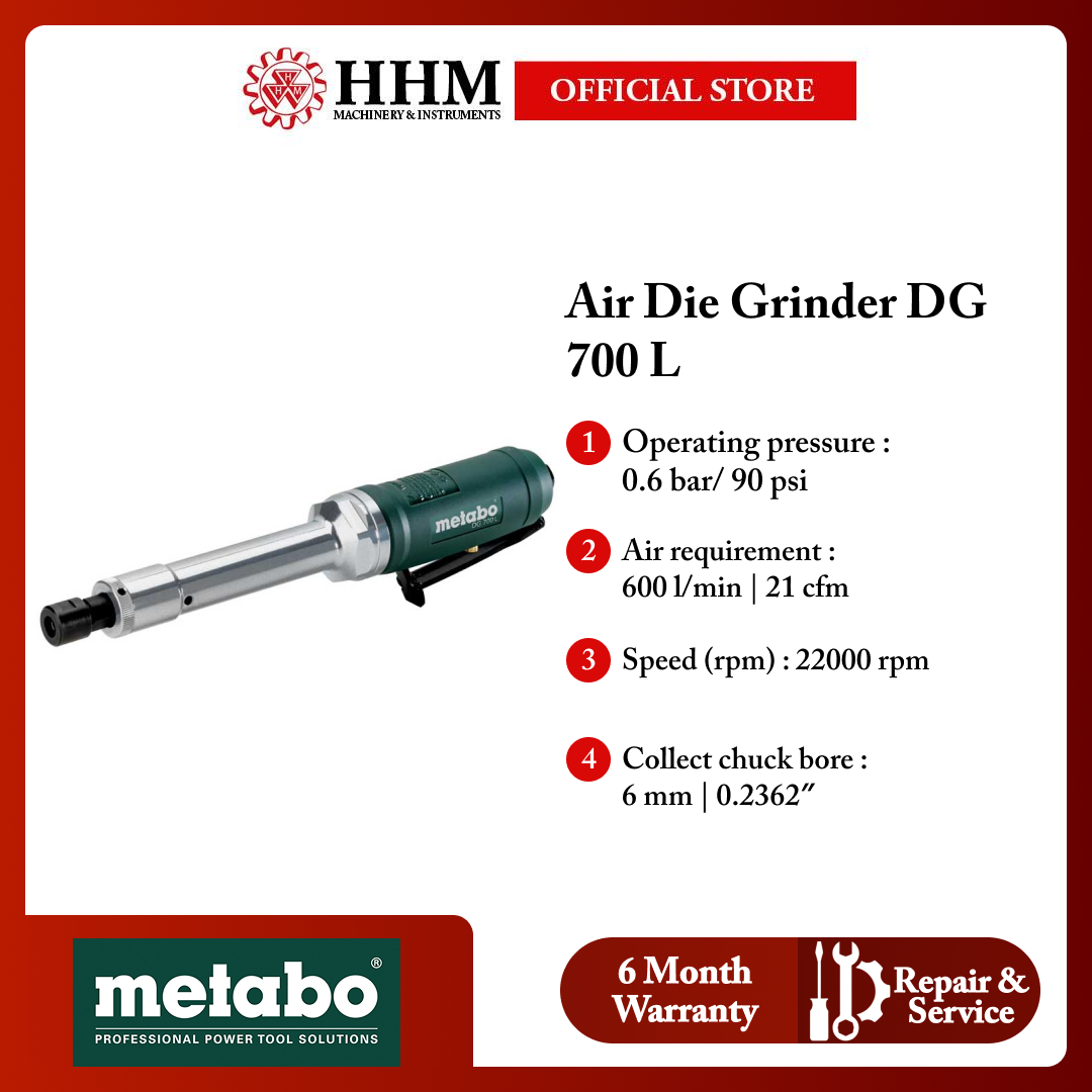 METABO Air Die Grinder DG 700 L