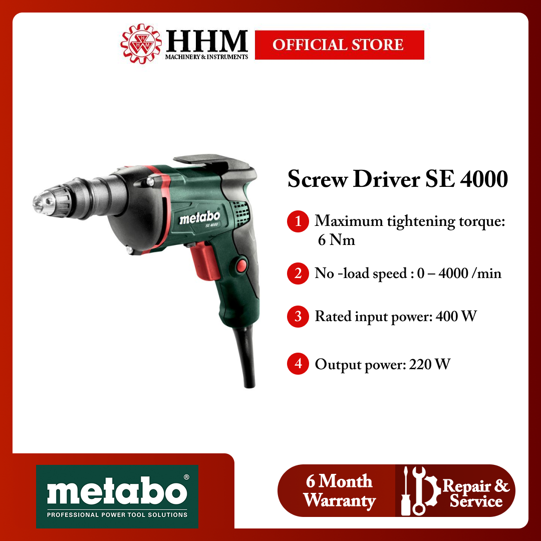 METABO Screw Driver SE 4000