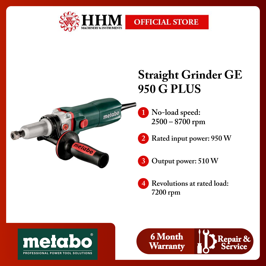 METABO Straight Grinder GE 950 G PLUS
