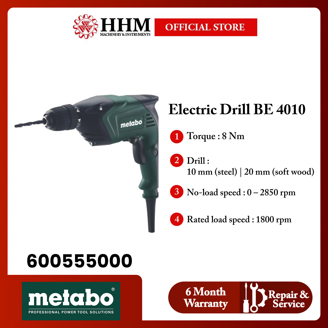 METABO Electric Drill BE 4010