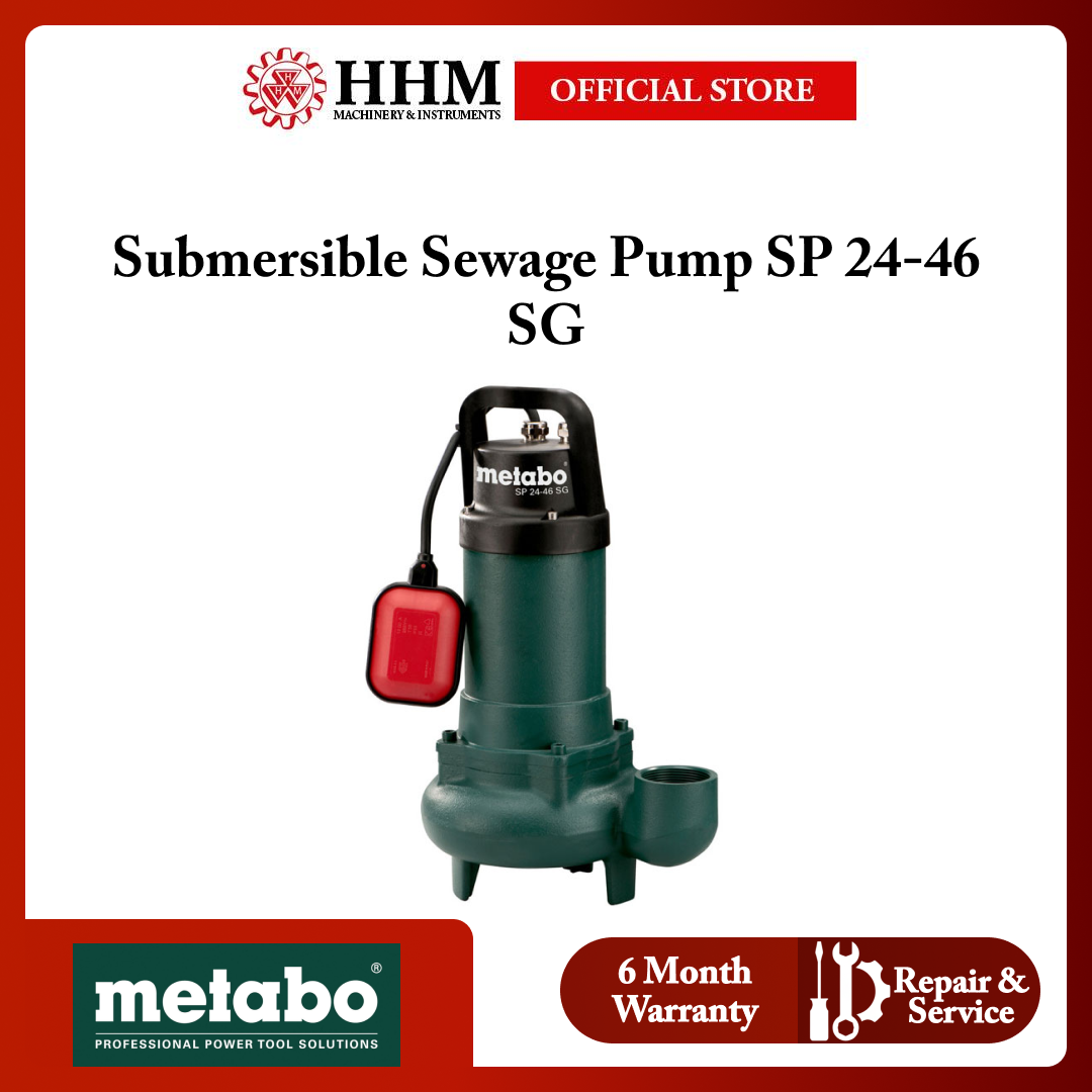 METABO Submersible Sewage Pump SP 24-46 SG