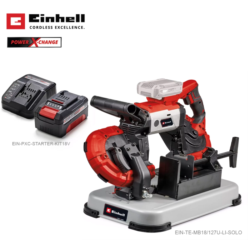 EINHELL 18V Cordless Bandsaw TE MB 18/127 U Li Solo