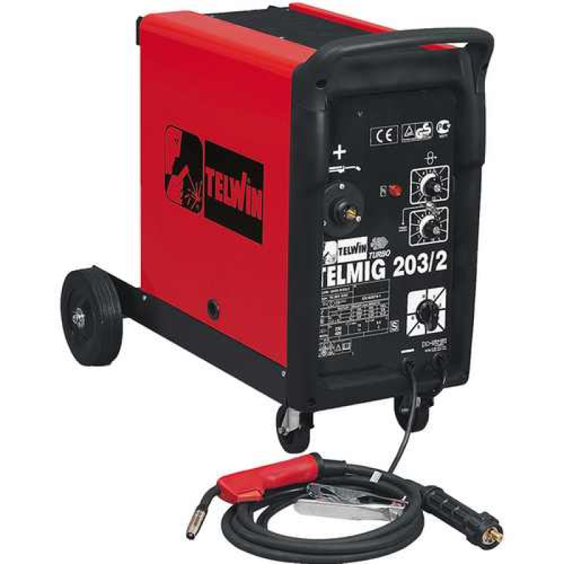 TELWIN MIG Welding Machine TELMIG 203/2 TURBO (821060)
