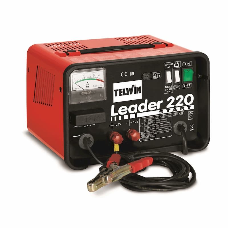TELWIN Battery Charger and Starter LEADER 220 START (807539)