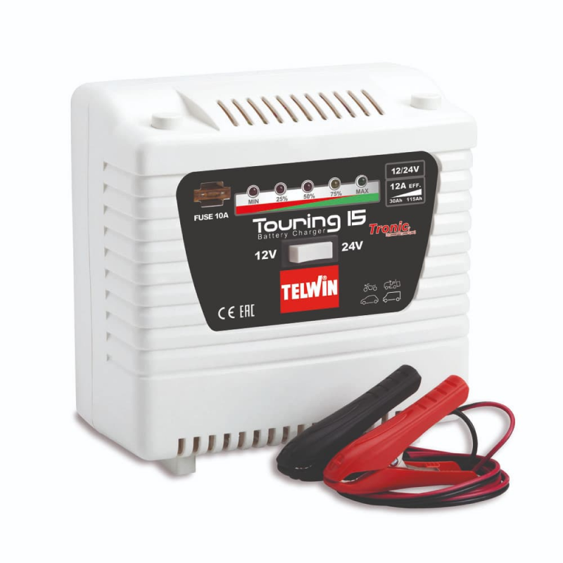 TELWIN Battery Charger TOURING 15 (807592)
