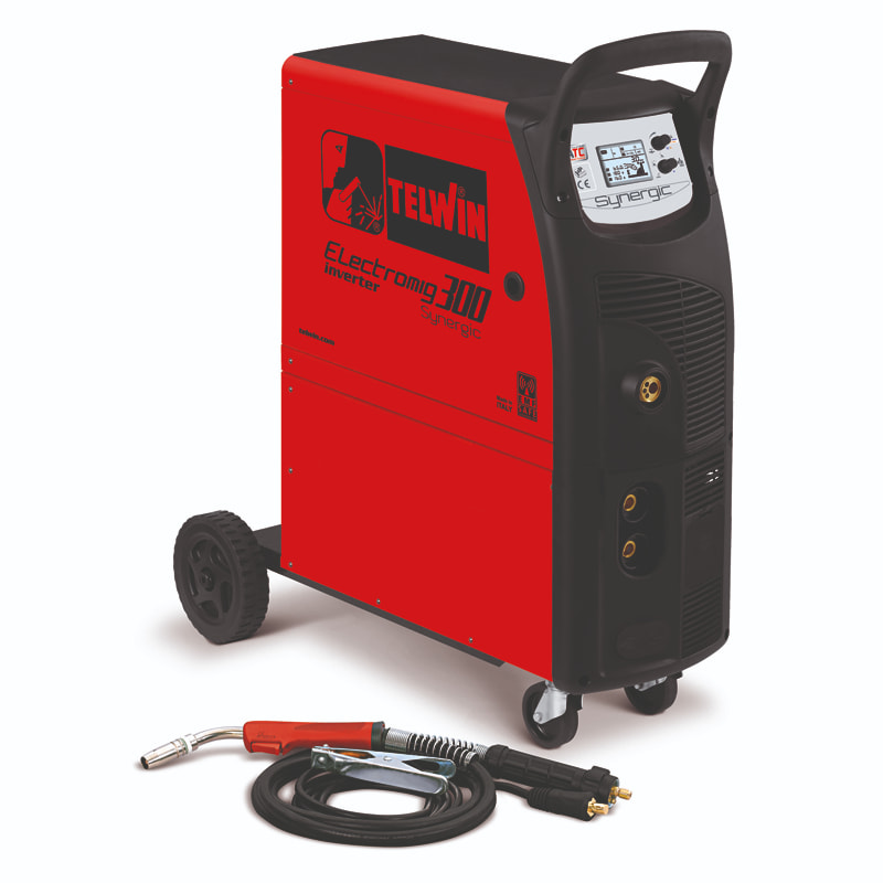 TELWIN Inverter Welding Machine ELECTROMIG 300 SYNERGIC MMA/TIG