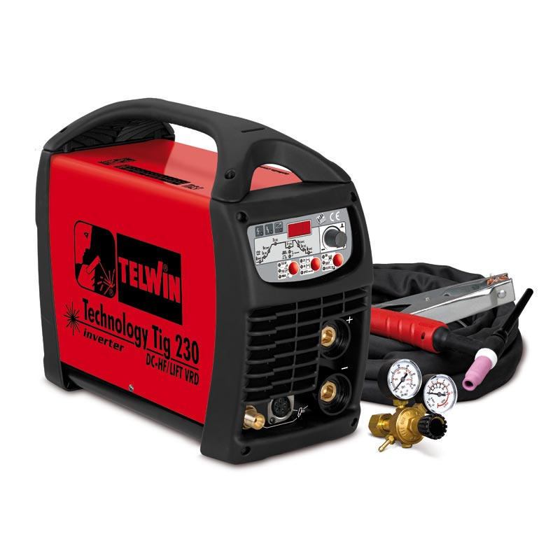 TELWIN TIG/MMA Inverter C/W Accessories TECHNOLOGY TIG230 DC (852055)