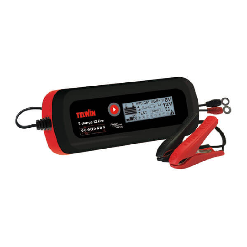 TELWIN Compact Auto Battery Charger T-CHARGE 12 EVO (807578)