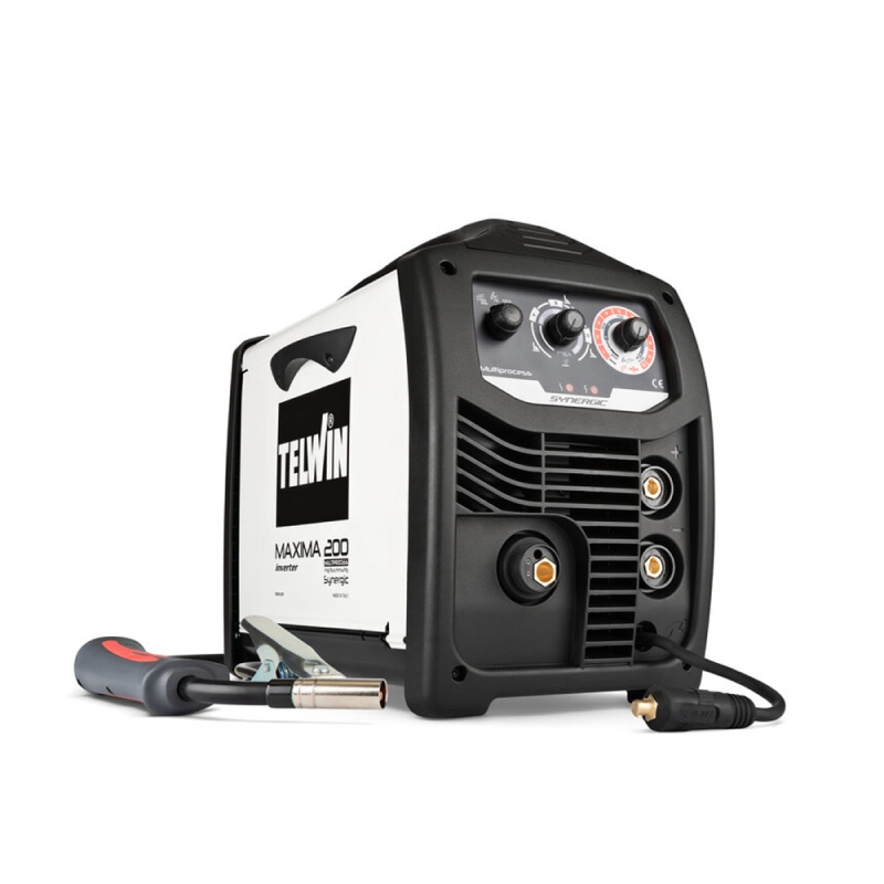 TELWIN 170A Multiprocess Inverter Welding Machine MAXIMA 200 SYNERGIC