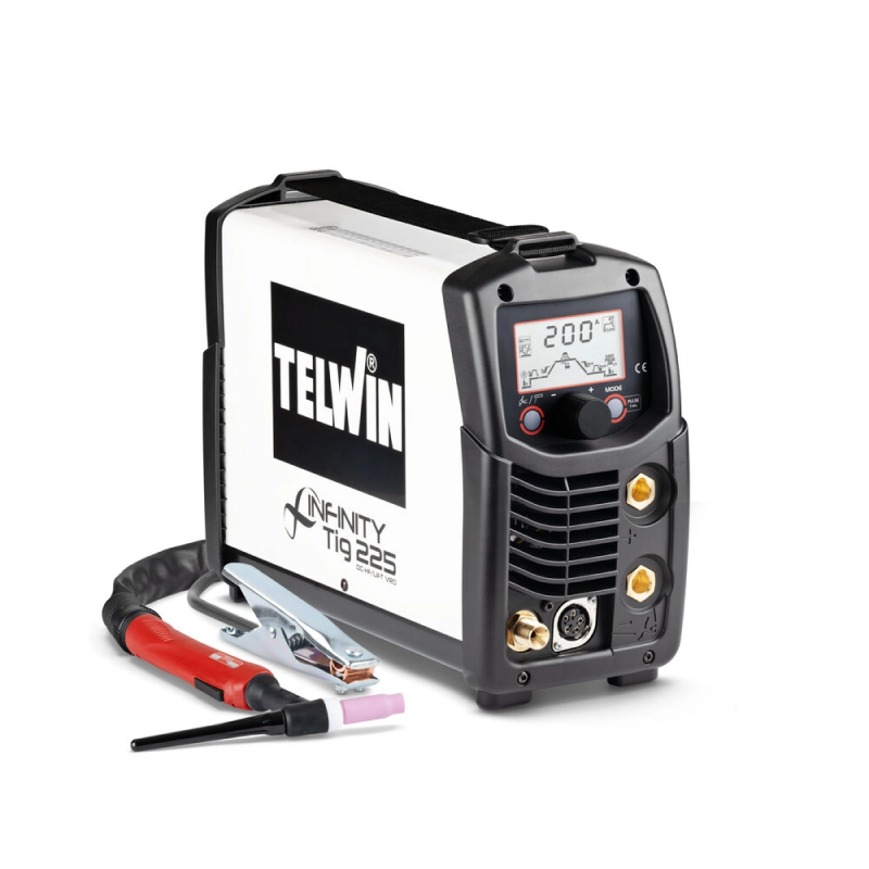 TELWIN230V 1PH, 10-200AMP MMA Inverter Welding Machine INFINITY TIG 225 DC