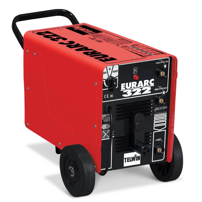 TELWIN 45-250A 9KW 230/400V 1.6-5MM (2AC) MMA Welding Machine EURARC 322