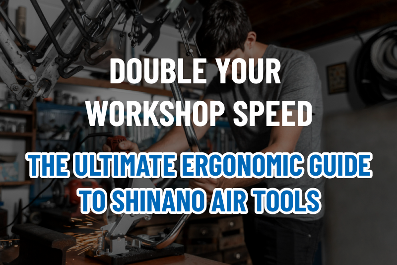 Read more about the article Double Your Workshop Speed: The Ultimate Ergonomic Guide to Shinano Air Tools
