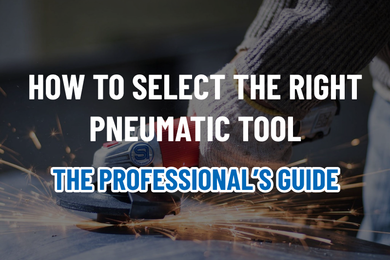 Read more about the article The Professional’s Guide: How to Choose the Right Pneumatic Tool & Shinano Spotlight